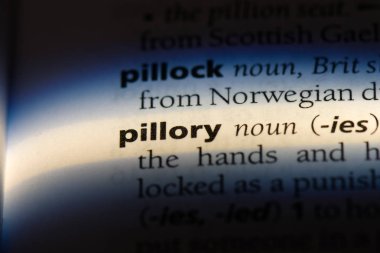 bir sözlüğü'ndeki sözcüğü boyunduruk. boyunduruk kavramı.