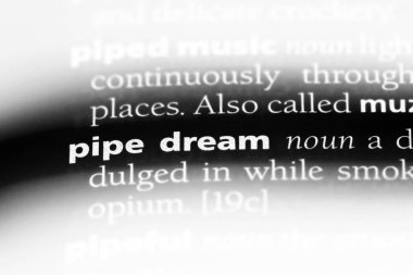 bir sözlüğü'ndeki boş hayal sözcüğü. hayal kavramı.