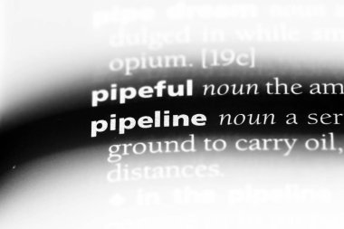 Boru hattı Word'de bir sözlük. Boru hattı kavramı.