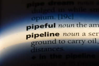 Boru hattı Word'de bir sözlük. Boru hattı kavramı.