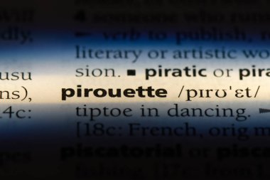 tek ayak üzerinde dönüş Word'de bir sözlük. tek ayak üzerinde dönüş kavramı.