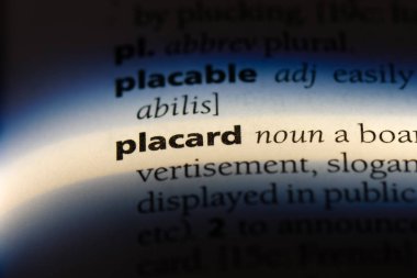 sözcük sözlükte tasarlamak. afişini kavramı.