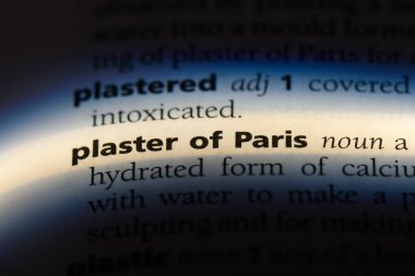 sıva of paris Word'de bir sözlük. sıva of paris kavramı.