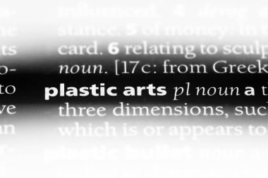Plastik Sanatlar Word'de bir sözlük. Plastik Sanatlar kavramı.