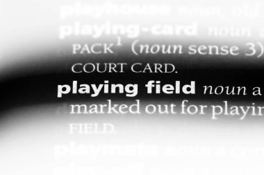 oyun alanı Word'de bir sözlük. oyun alanı kavramı.