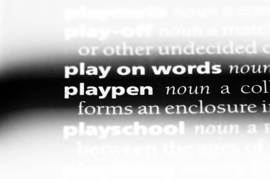 Çocuk Parkı Word'de bir sözlük. Çocuk Parkı kavramı.