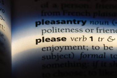 bir sözlüğü'ndeki sözcüğü lütfen. kavram lütfen.