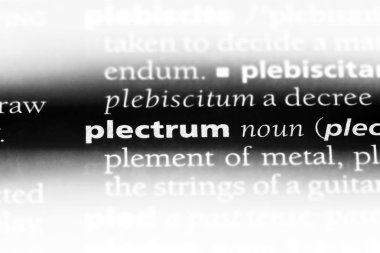 mızrap Word'de bir sözlük. mızrap kavramı.