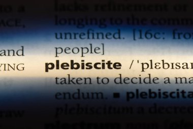 halk oylaması Word'de bir sözlük. halk oylaması kavramı.