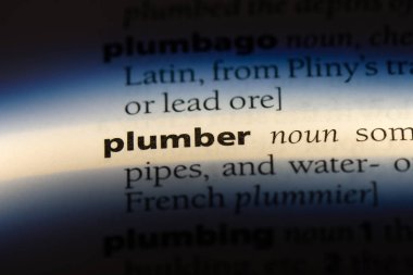 Tesisatçı Word'de bir sözlük. Tesisatçı kavramı.