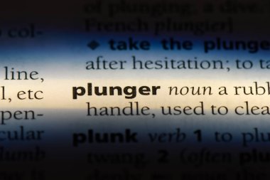 dalgıç Word'de bir sözlük. dalgıç kavramı.