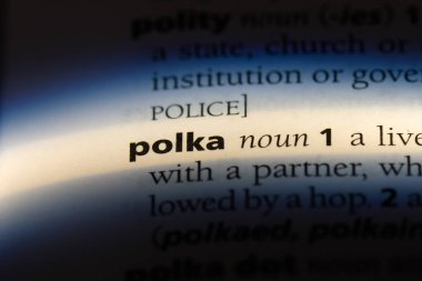 Polka Word'de bir sözlük. Polka kavramı.