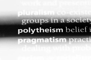 çoktanrıcılık Word'de bir sözlük. çoktanrıcılık kavramı.