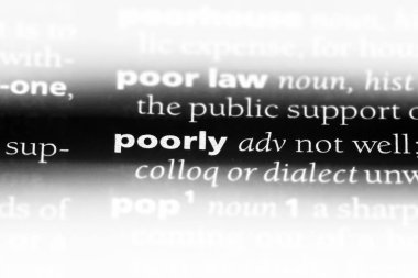 kötü sözcük sözlüğe. kötü kavramı.