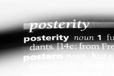 gelecek kuşaklar Word'de bir sözlük. gelecek kuşaklar kavramı.