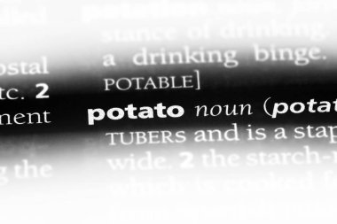 patates Word'de bir sözlük. patates kavramı.