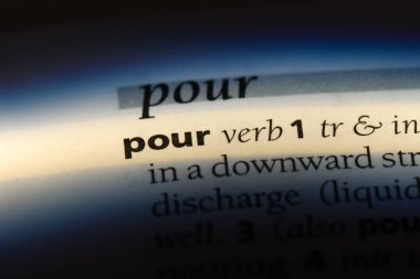 sözcük sözlükte dökün. kavram dökün.