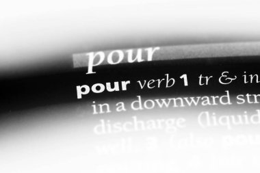 sözcük sözlükte dökün. kavram dökün.