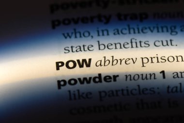 POW Word'de bir sözlük. POW kavramı.