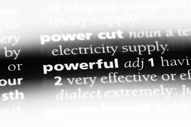 güçlü sözcük sözlüğe. güçlü kavramı.