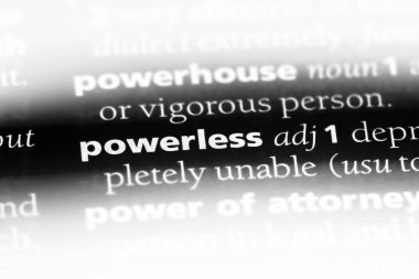 bir sözlüğü'ndeki güçsüz sözcüğü. güçsüz kavramı.