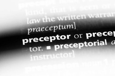 öğretmen Word'de bir sözlük. öğretmen kavramı.