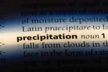 yağış Word'de bir sözlük. yağış kavramı.