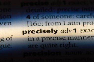 tam bir sözlüğü'ndeki sözcüğü. tam kavramı.