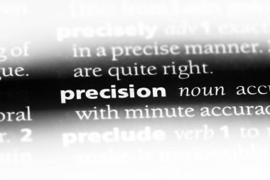 hassas Word'de bir sözlük. hassas kavramı.