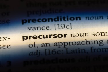 bir sözlüğü'ndeki habercisi sözcüğü. öncü kavram.