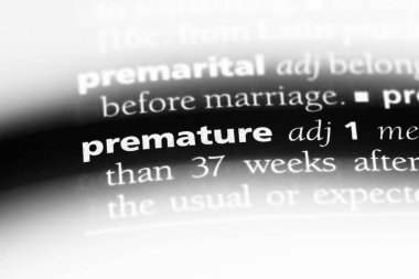 erken tek kelimeyle bir sözlük. erken kavramı.