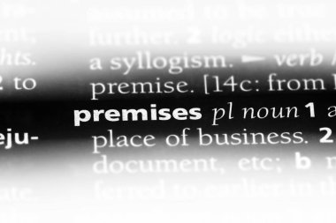 bir sözlüğü'ndeki tesislerinde sözcüğü. Bina kavramı.