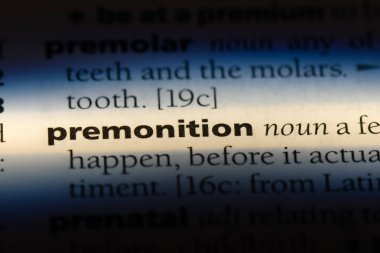 önsezi Word'de bir sözlük. önsezi kavramı.