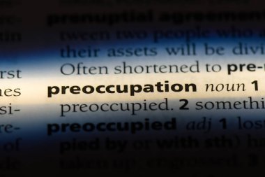 meşgul Word'de bir sözlük. meşgul kavramı.