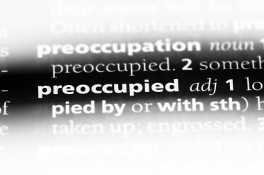 meşgul tek kelimeyle bir sözlük. meşgul kavramı.