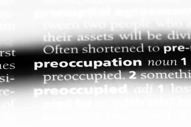 meşgul Word'de bir sözlük. meşgul kavramı.