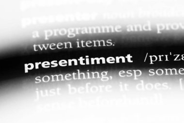 Sözlükte sunum kelimesi. öngörü kavramı.