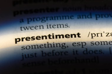 Sözlükte sunum kelimesi. öngörü kavramı.