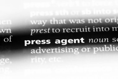 bir sözlüğü'ndeki basın sözcüsü sözcüğü. basın sözcüsü kavramı.