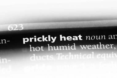 Dikenli ısı Word'de bir sözlük. Dikenli ısı kavramı.