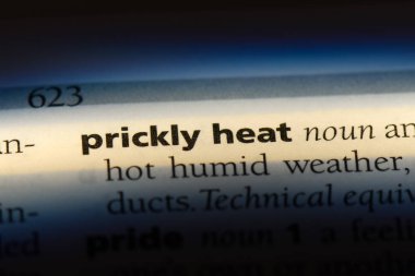 Dikenli ısı Word'de bir sözlük. Dikenli ısı kavramı.