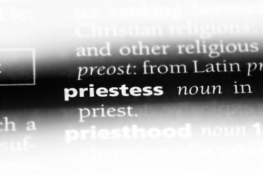 Rahibe Word'de bir sözlük. Rahibe kavramı.