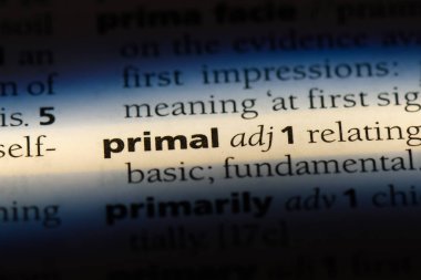 ilkel Word'de bir sözlük. ilkel kavramı.