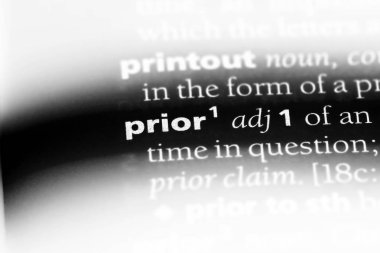 önceki sözcüğü sözlüğe. önceki kavramı.