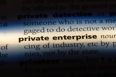 özel kuruluş Word'de bir sözlük. özel kuruluş kavramı.