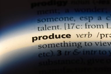 Word'de bir sözlük üretmek. kavram üretmek.