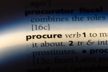 bir sözlüğü'ndeki sözcüğü temin etmek. kavram tedarik.