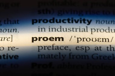 bir sözlük kelime etme. etme kavramı.