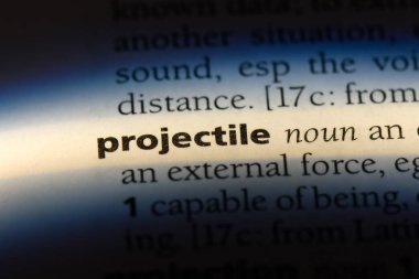 mermi tek kelimeyle bir sözlük. mermi kavramı.