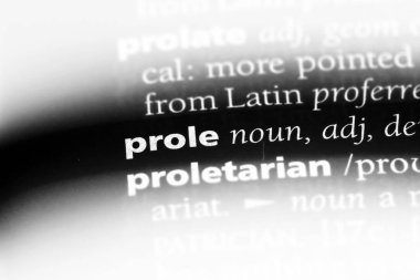 proleter Word'de bir sözlük. emekçi kavramı.